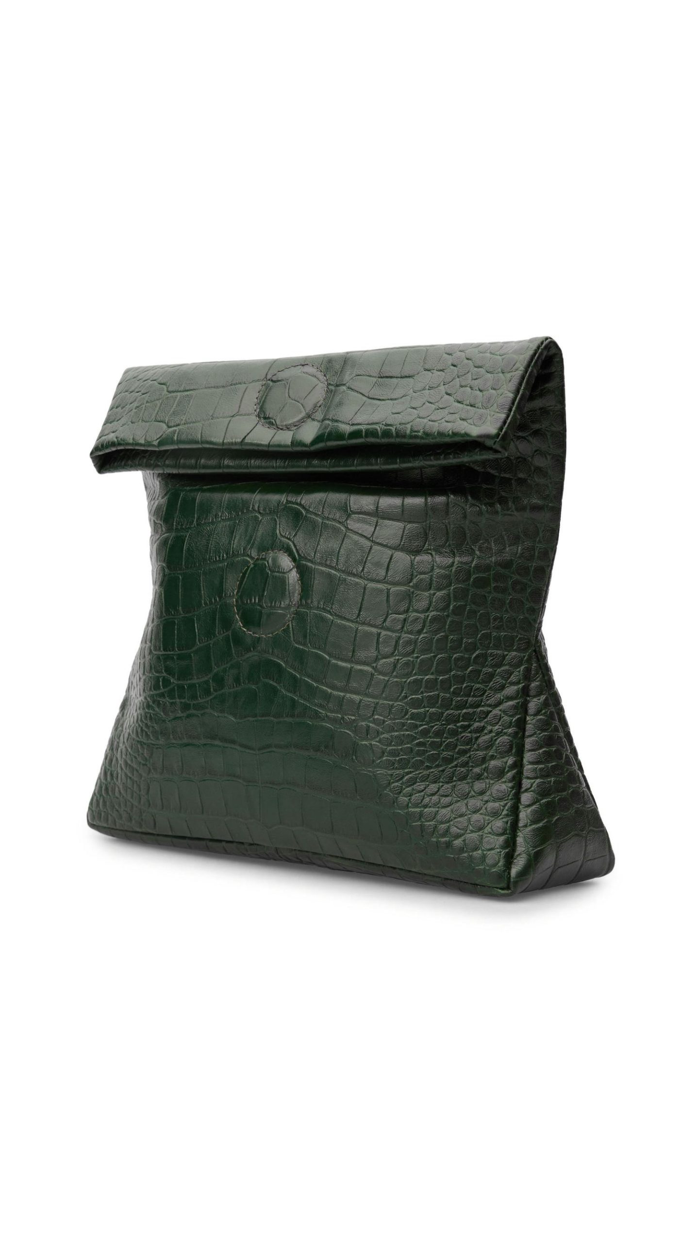 ШКІРЯНИЙ КЛАТЧ CROC MALACHITE - Зображення 4